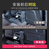 卡斯蘭（Carslands）適用于奧迪Q5L座椅防踢墊后排防護墊A4L動(dòng)感型防踢墊子汽車(chē)內裝飾 18-24款Q5L/20-24款A4L【黑色】 曬單實(shí)拍圖