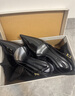 CHARLES&KEITH漆皮尖頭斑馬紋高跟涼鞋生日禮物送女友CK1-60280477 Black Patent黑色 38 （245） 曬單實(shí)拍圖