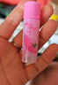 Mistine蜜絲婷大草莓變色唇膏 潤(rùn)唇膏 淡粉色 3.7g水感保濕生日禮物 曬單實(shí)拍圖