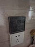 杜克溫濕度計室內(nèi)時鐘wifi智聯(lián)家用數(shù)顯電子可貼可立TH3 深空灰 曬單實拍圖