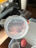 特百惠（Tupperware）MM圓形迷你儲藏保鮮收納盒4件套食品級水果零食干貨防潮 200ml*4 曬單實拍圖