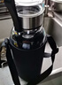 恩爾美（nRMEi）茶水分離杯大容量男士泡茶杯冷泡杯高硼硅耐熱便攜辦公室喝水杯子 【茶水分離+杯套】本色 1000ml 曬單實(shí)拍圖