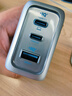ANKER【國(guó)家3C認(rèn)證】安克智顯充Lite100W充電器數(shù)據(jù)線套裝 氮化鎵type-c小米快充pd插頭適用iPhone16 銀 曬單實(shí)拍圖