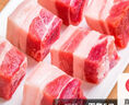 龍大肉食 帶皮豬五花肉塊2斤 冷凍五花醬鹵肉燒烤 出口日本級(jí) 紅燒肉食材  曬單實(shí)拍圖