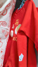巴拉巴拉嬰兒連體衣新生兒哈衣爬服寶寶衣服2025新年季拜年服209125120203 曬單實拍圖