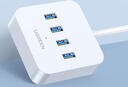 綠聯(lián)USB3.0擴(kuò)展器高速4口分線器 擴(kuò)展塢HUB集線器 筆記本電腦一拖四多接口轉(zhuǎn)換器延長(zhǎng)線1.5米30221 曬單實(shí)拍圖