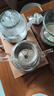 茶皇子全自動(dòng)底部上水電熱水壺三合一茶臺(tái)茶桌嵌入一體保溫玻璃燒水壺茶具套裝開水泡茶壺蒸汽噴淋煮茶器 1L 升級(jí)三合一套裝金色 20X37CM 曬單實(shí)拍圖