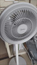 美的（Midea）【暴風(fēng)循環(huán)】空氣循環(huán)扇大風(fēng)量搖頭電風(fēng)扇家用臺式落地扇輕音臥室節能小風(fēng)扇柔風(fēng)輕羽扇 FGA24TQ 曬單實(shí)拍圖