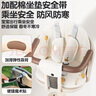 派尼熊電動(dòng)車兒童座椅前置寶寶坐椅電瓶車踏板車電動(dòng)摩托車小孩安全小凳子適用于雅迪愛瑪綠源9號電瓶車 全包圍【米白:加厚承重柱 +坐墊】 8個(gè)月-3歲 曬單實(shí)拍圖