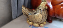 金錢(qián)母雞擺件銅旺財金蛋雞生肖雞三合擺件去桃花客廳玄關(guān)裝飾品 小號長(cháng)14厘米 曬單實(shí)拍圖