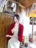 恒源祥披肩女針織開(kāi)衫披風(fēng)2025新款時(shí)尚旗袍外搭配裙子開(kāi)衫毛衣外套女 棗紅-針織披肩 曬單實(shí)拍圖