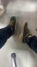 真維斯（Jeanswest）鞋子男鞋春夏季2025時(shí)尚休閑鞋男士復古工裝鞋厚底板鞋男 黑色 41 曬單實(shí)拍圖