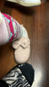 富羅迷女童學(xué)步鞋春秋季軟底防滑寶寶鞋嬰幼兒皮鞋透氣單鞋 鴿子粉 28 曬單實(shí)拍圖