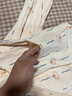 婧麒（JOYNCLEON）月子服夏季產(chǎn)后可哺乳懷孕期產(chǎn)婦長(zhǎng)袖薄款孕婦睡衣喂奶家居服 山楂小兔Jsy157836 L碼 曬單實(shí)拍圖