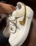 耐克NIKE休閑鞋女AF1空軍一號 AIR FORCE 1運動(dòng)鞋DZ1847-108帆白36 曬單實(shí)拍圖