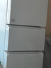 海爾（Haier）217升風(fēng)冷無(wú)霜三開(kāi)門(mén)多門(mén)家用小冰箱小型宿舍租房一級能效節能BCD-217WGHC3E9S9(白) 曬單實(shí)拍圖