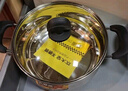 炊大皇304不銹鋼奶鍋+蒸屜輔食鍋湯鍋嬰兒寶寶煮牛奶熱奶鍋泡面鍋18cm 曬單實(shí)拍圖