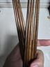 唐宗筷  抗菌率99.9%雞翅木筷子10雙裝 一人一雙專人專用 家用 實(shí)木原木 曬單實(shí)拍圖