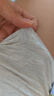 怡蘭芬平角內(nèi)褲女純棉抗菌中腰四角少女內(nèi)褲學(xué)生初中生高中生女生底褲 組合一（花灰+珍珠粉+藍(lán)色） 3條 XL (參考體重110-130斤) 曬單實(shí)拍圖