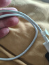 華為原裝6A數據線(xiàn) USB Type-A轉USB Type-C/1m線(xiàn)長(cháng)/支持66W（11V6A）充電 白色CC790 曬單實(shí)拍圖