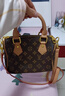 酷奇包包輕奢品牌七夕節禮物新款波士頓枕頭包女包時(shí)尚單肩斜跨手 lv00小號 曬單實(shí)拍圖