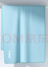 羽克速干浴巾游泳吸水不掉毛男女款健身運動大人沙灘新款便攜溫泉毛巾 天藍色【80*130cm】 * 曬單實拍圖