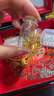 喜上眉梢喜飾黃金古法金珠999足金散珠硬金光面磨砂轉(zhuǎn)運(yùn)珠路路通圣誕禮物 4mm 重版光珠四顆 0.8g 曬單實(shí)拍圖