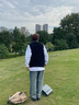 羅蒙背心男秋冬保暖內搭男士毛衣馬甲無(wú)袖坎肩打底衫黑色線(xiàn)衣2025新款 黑色 圓領(lǐng)/背心單件裝 XL （適合120-135斤） 曬單實(shí)拍圖