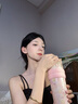 世大家明星同款保溫杯女士水杯送女友老婆中秋國慶伴手禮物大容量吸管杯 曬單實拍圖