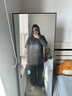 江南布衣（JNBY）【商場同款】25秋新品T恤女植絨草地圖案寬松圓領(lǐng)短袖5P7112430 215/深灰褐 L 曬單實拍圖