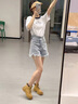 回力女鞋大黃蜂馬丁靴女款2025秋季新款爆款復古英倫風(fēng)大黃靴短靴 大黃靴【四季款】 37 曬單實(shí)拍圖