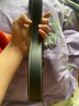COW男士皮帶男針扣腰帶男夏季牛仔褲帶休閑情人節(jié)生日禮物送老公 曬單實(shí)拍圖