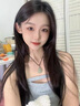 京鑒保真和田玉彌勒佛吊墜女款晴水玉佛玉墜項鏈佛公玉石玉佩掛件 晴水小佛公/紅色繩 小號（約25×25mm） 曬單實(shí)拍圖