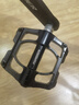 自行車(chē)腳踏板通用配件直行單車(chē)腳蹬子鋁合金騎行踏腳賽車(chē)踩腳軸承踏板 永久B13三培林腳踏-黑色 曬單實(shí)拍圖