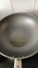 康巴赫（KBH）真鈦0涂層抗菌炒鍋無(wú)涂層不粘鍋316L不銹鋼炒菜鍋電磁爐燃氣通用 曬單實(shí)拍圖