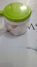 茶花調料盒圓形玻璃調味瓶家用廚房調味罐鹽罐調料罐調味盒調味料帶勺 450ML綠色 曬單實(shí)拍圖