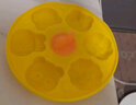 COOKSS寶寶輔食蒸糕模具嬰兒食品級(jí)硅膠盒貓爪耐高溫烘焙可蒸煮磨具黃 曬單實(shí)拍圖