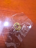 周生生摩登小圓環(huán)黃金耳釘 永系列足金碎碎冰耳飾一對 95310E定價(jià) 曬單實(shí)拍圖