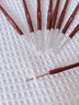 皓梵潔鉤針細(xì)鉤針蕾絲細(xì)線手工編織工具鉤針筆式特細(xì)小號(hào)鉤針杯墊毛線 【9種型號(hào)】細(xì)鉤針 曬單實(shí)拍圖