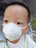 袋鼠醫(yī)生兒童口罩3d立體0-6個月嬰幼兒寶寶口罩6-12月白色10支防花粉柳絮 曬單實拍圖