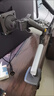 NB（ERGONOMIC）曲面屏顯示器支架機(jī)械臂電腦顯示屏支架電競(jìng)RGB桌面臺(tái)式增高架大承重20KG電競(jìng)曲面屏nb顯示器支架 A5\S7質(zhì)感升級(jí)丨穩(wěn)托超曲屏丨暮云灰承重18kg 曬單實(shí)拍圖