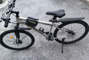鳳凰上海鳳凰山地車(chē)自行車(chē)男士女式學(xué)生成人變速寬胎越野公路賽單車(chē) 【鋼架/全套競速軸承】條輪消灰 26寸24速【建議身高158-188cm】 曬單實(shí)拍圖