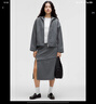 lululemon丨Pleated 女士褶飾二合一拉絨內(nèi)襯夾克 LW3INXS 油藍(lán)色 S 曬單實(shí)拍圖