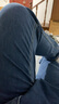 京東京造【已售30w件】牛仔褲男士休閑褲子男秋季直筒 中藍(lán) 36 曬單實(shí)拍圖