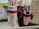 BABLOV花伴森保溫杯女士大容量高顏值學(xué)生冰霸杯茶水分離吸管水杯子禮物 曬單實(shí)拍圖