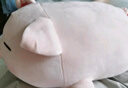 名創(chuàng  )優(yōu)品（MINISO）小豬B-BO彈力超柔趴姿毛絨公仔玩偶抱枕兒童玩具送女友生日禮物女 曬單實(shí)拍圖