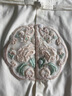 DUUDUU嬰兒國風(fēng)刺繡連體衣新生兒中式無袖哈衣夏季寶寶爬爬服米色  80cm 曬單實(shí)拍圖