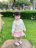 優(yōu)奇嬰兒馬甲春秋外穿網(wǎng)紅寶寶春裝坎肩外套小背心潮服男女童秋冬馬甲 杏色小兔 80 曬單實拍圖