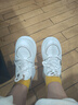 MARY JSTNI香港小白鞋女鞋2026春季新款百搭厚底內增高休閑夏季透氣網(wǎng)面板鞋 A316【皮面單里】 37 曬單實(shí)拍圖