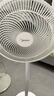 美的（Midea）電風(fēng)扇 家用七葉立式落地扇宿舍臥室輕音節(jié)能搖頭桌面小風(fēng)扇大風(fēng)力空氣循環(huán)風(fēng)扇 SAF30AC  曬單實(shí)拍圖